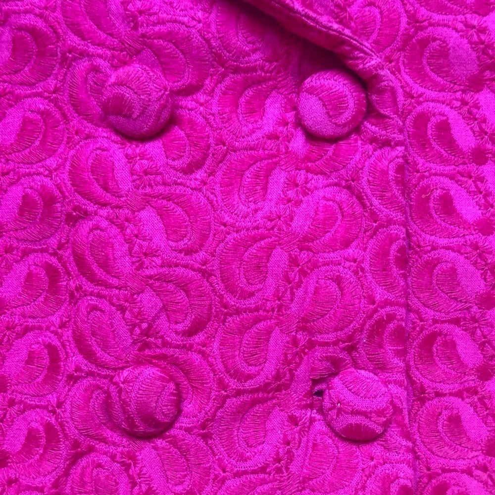 Neiman Marcus Helena Pink Peacoat - Picture 7 of 10